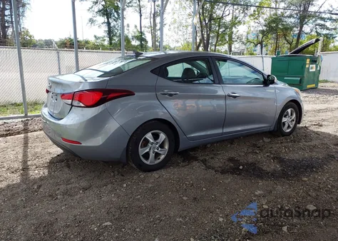 2015 Hyundai Elantra Se z USA, uszkodzony, nr VIN KMHDH4AE2FU265902